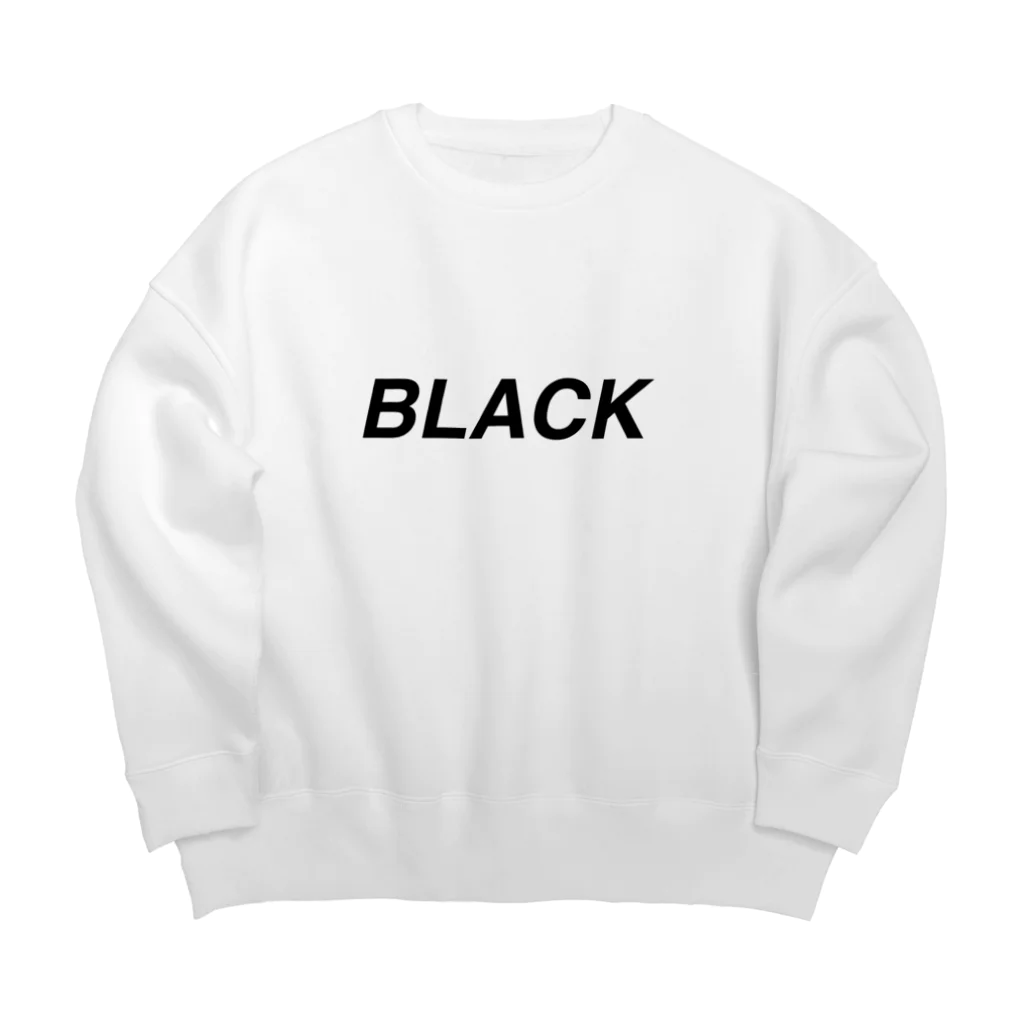 Namaatatakaiの黒？ Big Crew Neck Sweatshirt