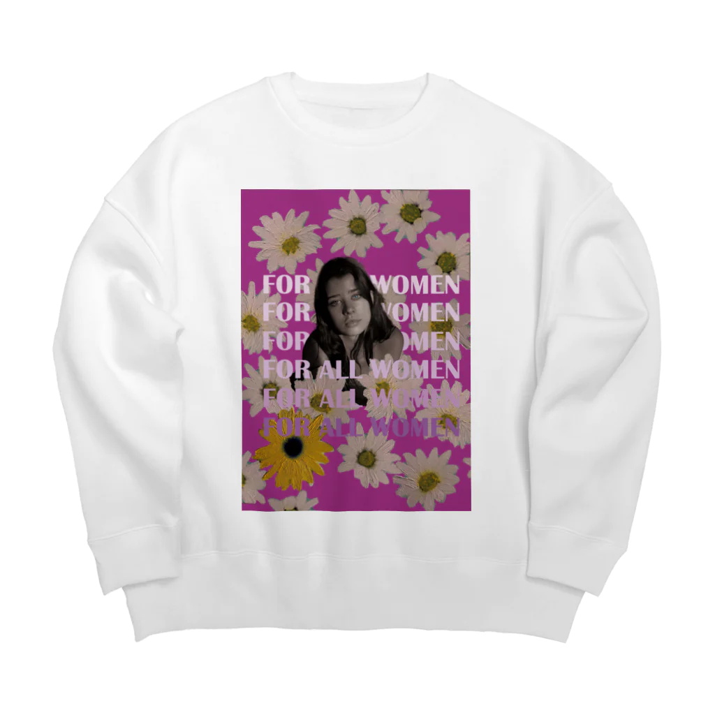 Yuta YoshiのAll for women 2 Big Crew Neck Sweatshirt