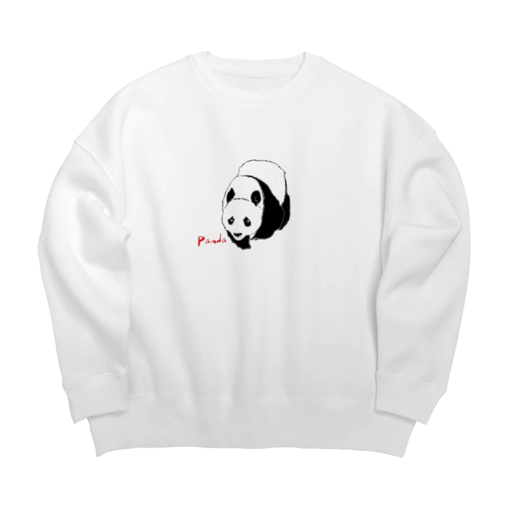 ケアサロンmimosa（ミモザ）のパンダウォーク Big Crew Neck Sweatshirt