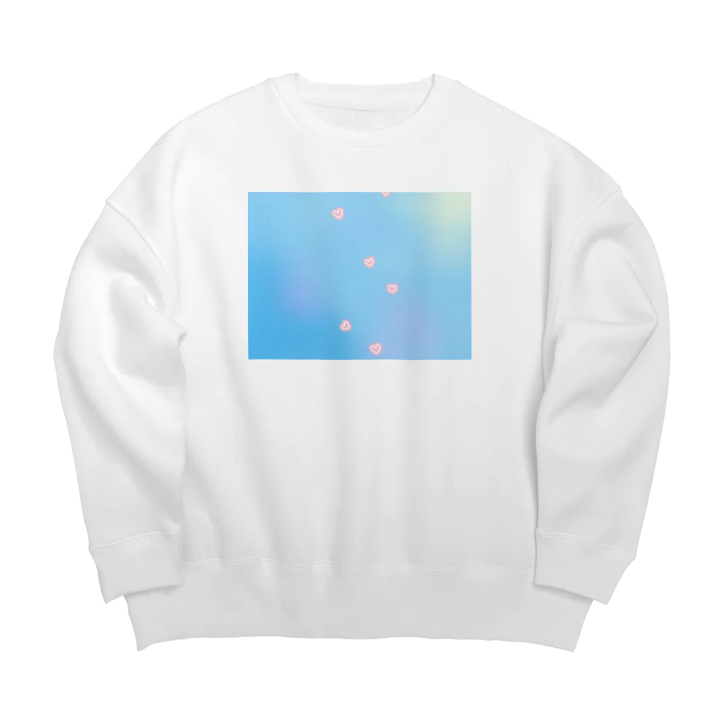 たきたあやかのはるのそら Big Crew Neck Sweatshirt