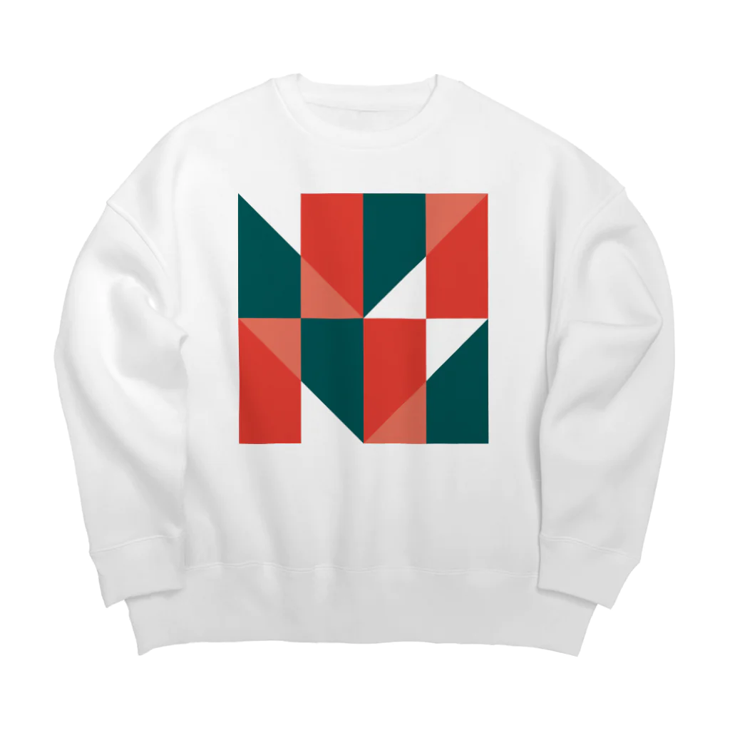 The Simpleの柿 -Kaki- Big Crew Neck Sweatshirt