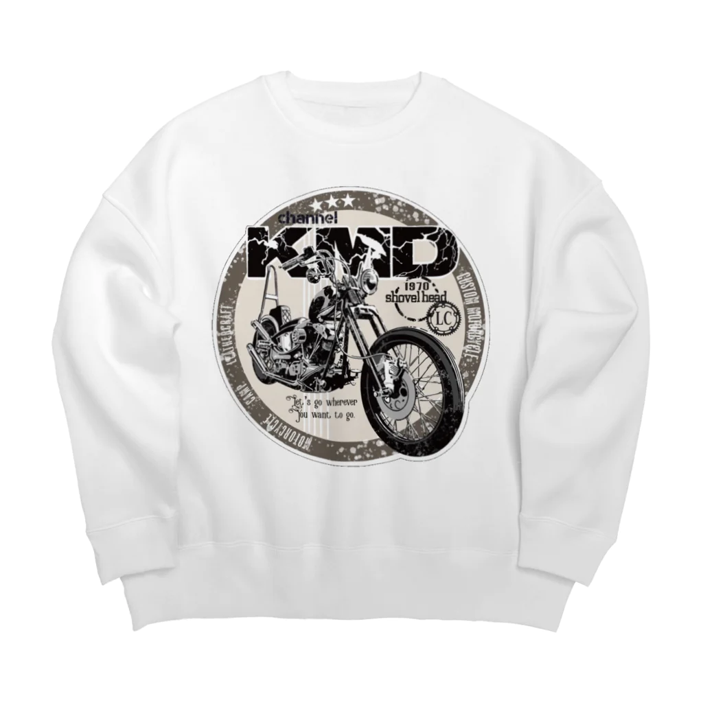 NOW ONのchannel KMD Big Crew Neck Sweatshirt