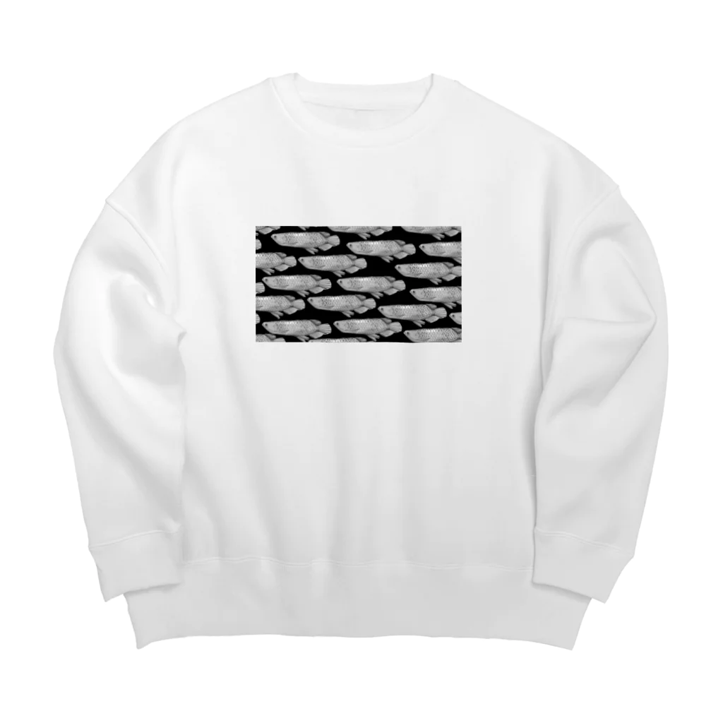 dododoのあじああろわな Big Crew Neck Sweatshirt