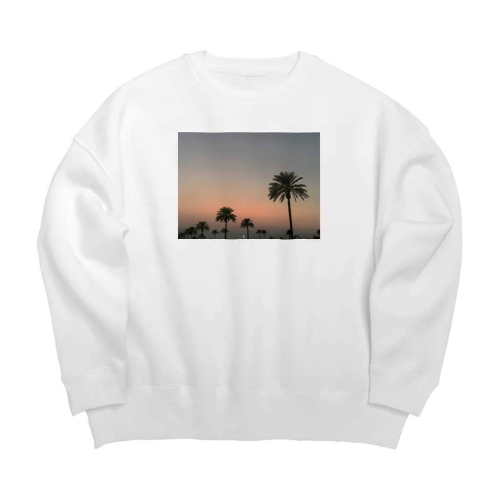 nature lover shop のLA palms ビッグシルエットスウェット