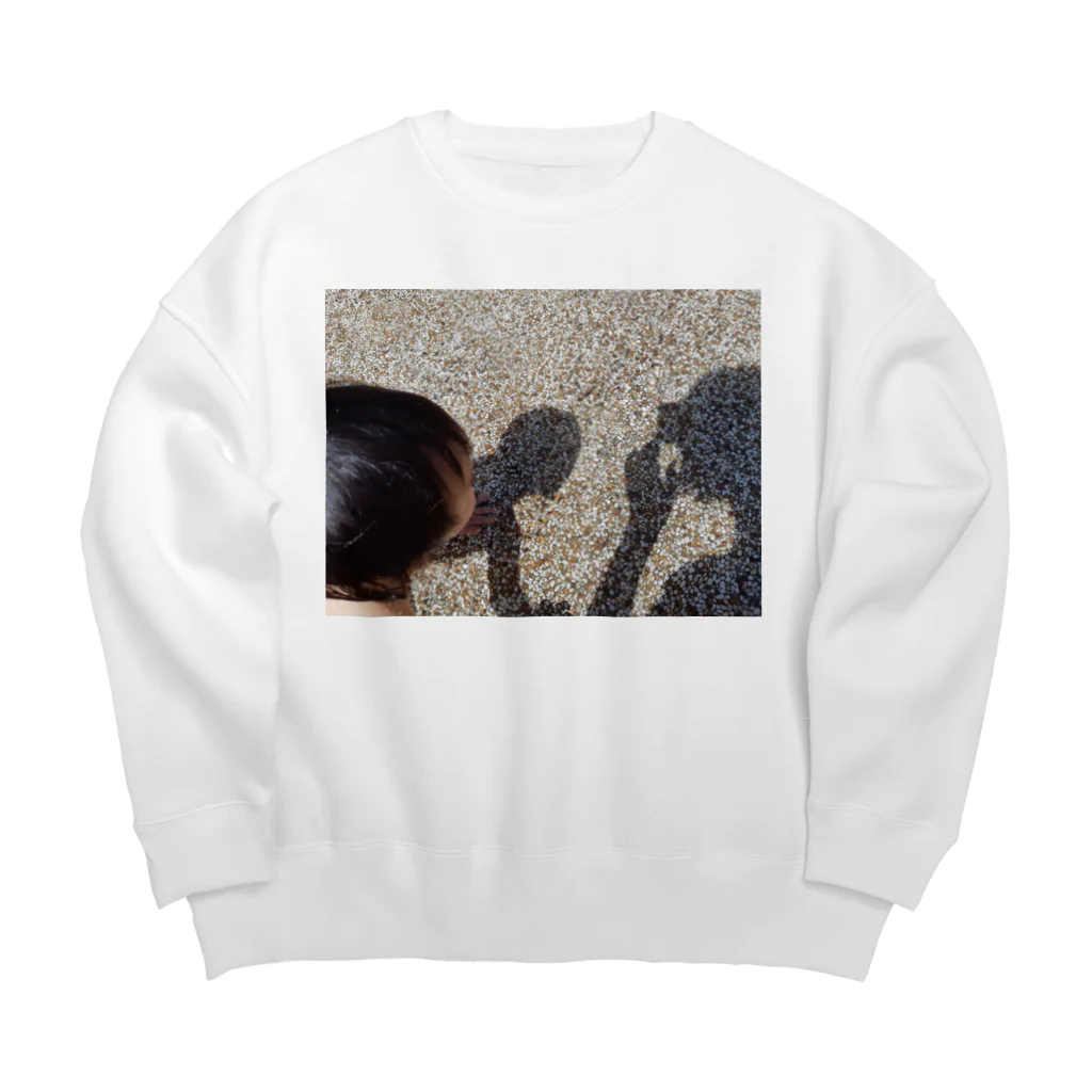 K☁*°の弟 Big Crew Neck Sweatshirt