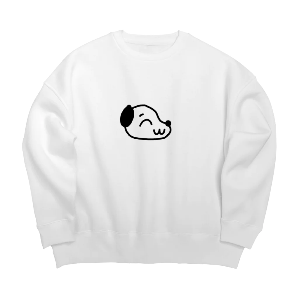 Inugoya official shopのいぬくん Big Crew Neck Sweatshirt