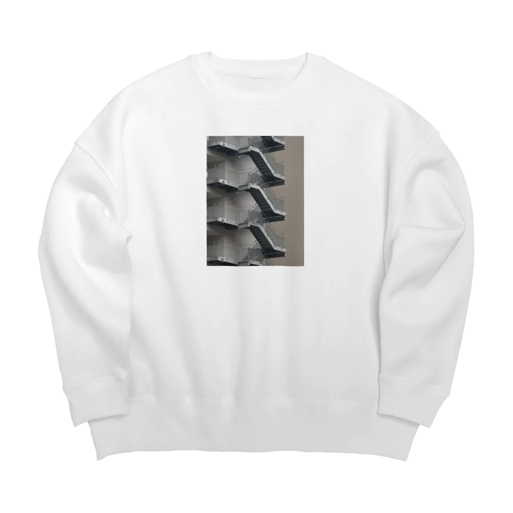 階段の階段 Big Crew Neck Sweatshirt