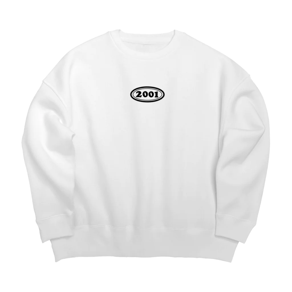 Western calendarの西暦 2001年 Western calendar  Big Crew Neck Sweatshirt