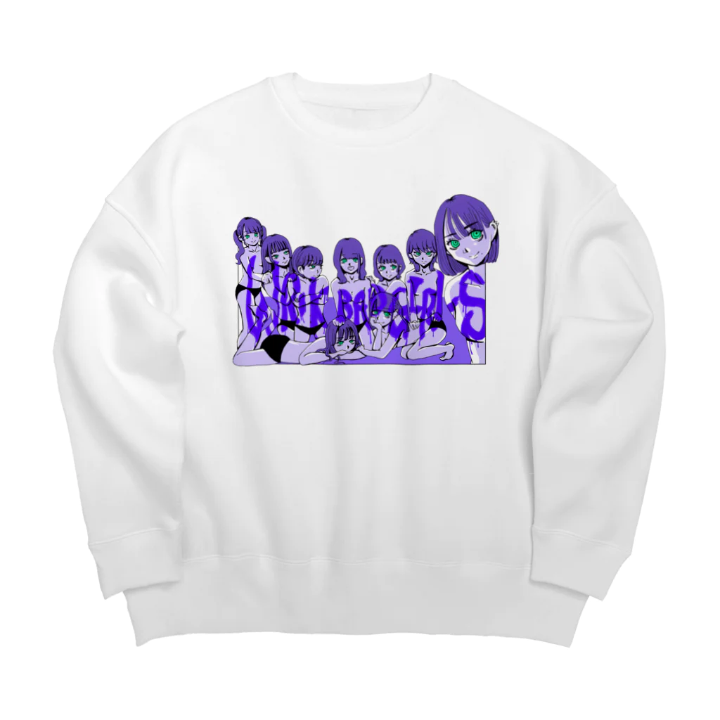 WRIKのWRIK BAD GIRLS Big Crew Neck Sweatshirt