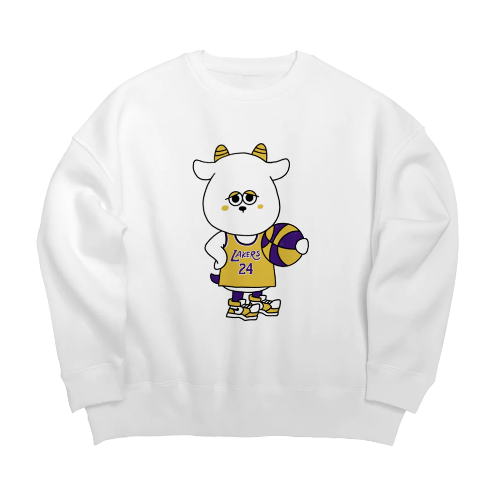 goatgoat のlakers Big Crew Neck Sweatshirt