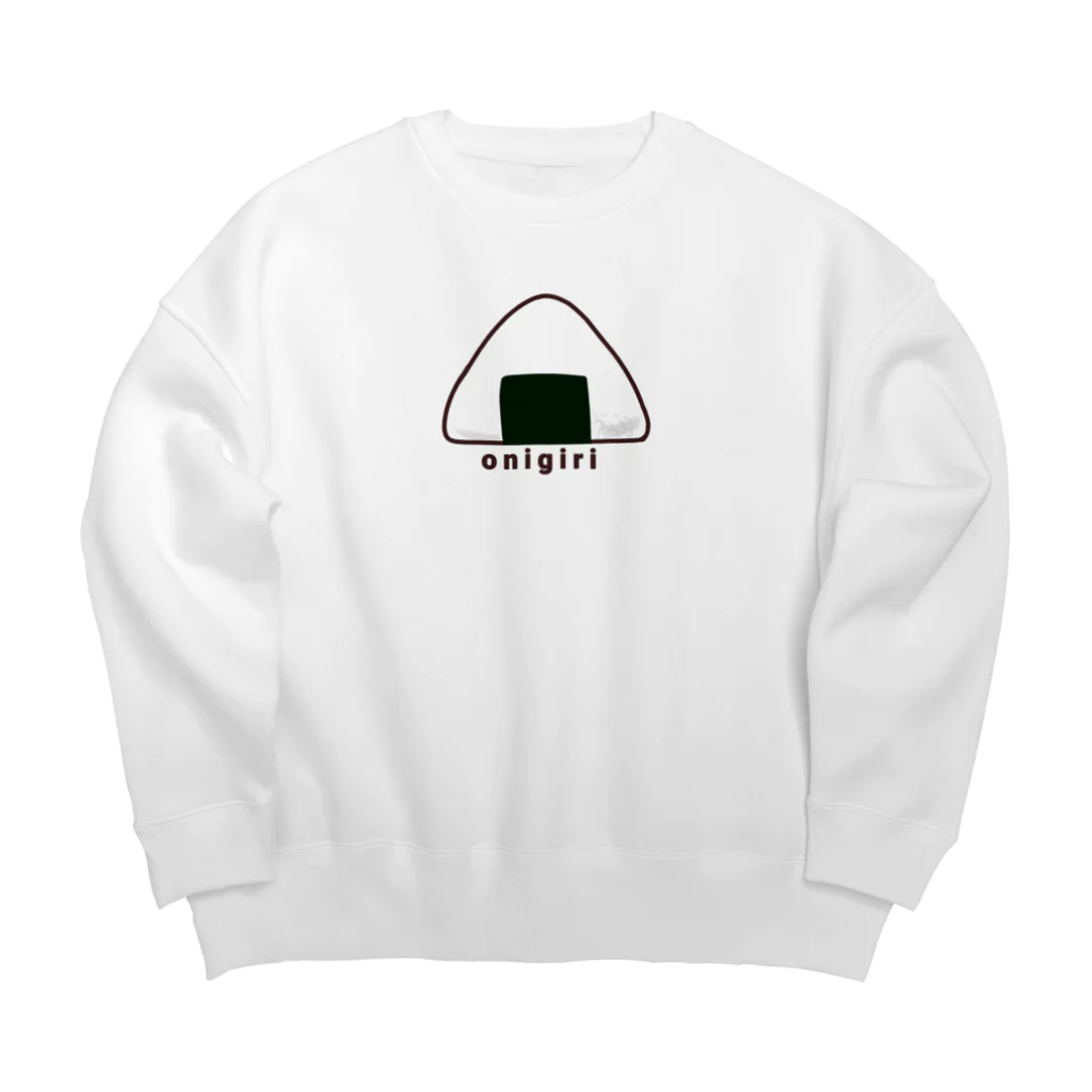 ほよまる堂のonigiri2 Big Crew Neck Sweatshirt