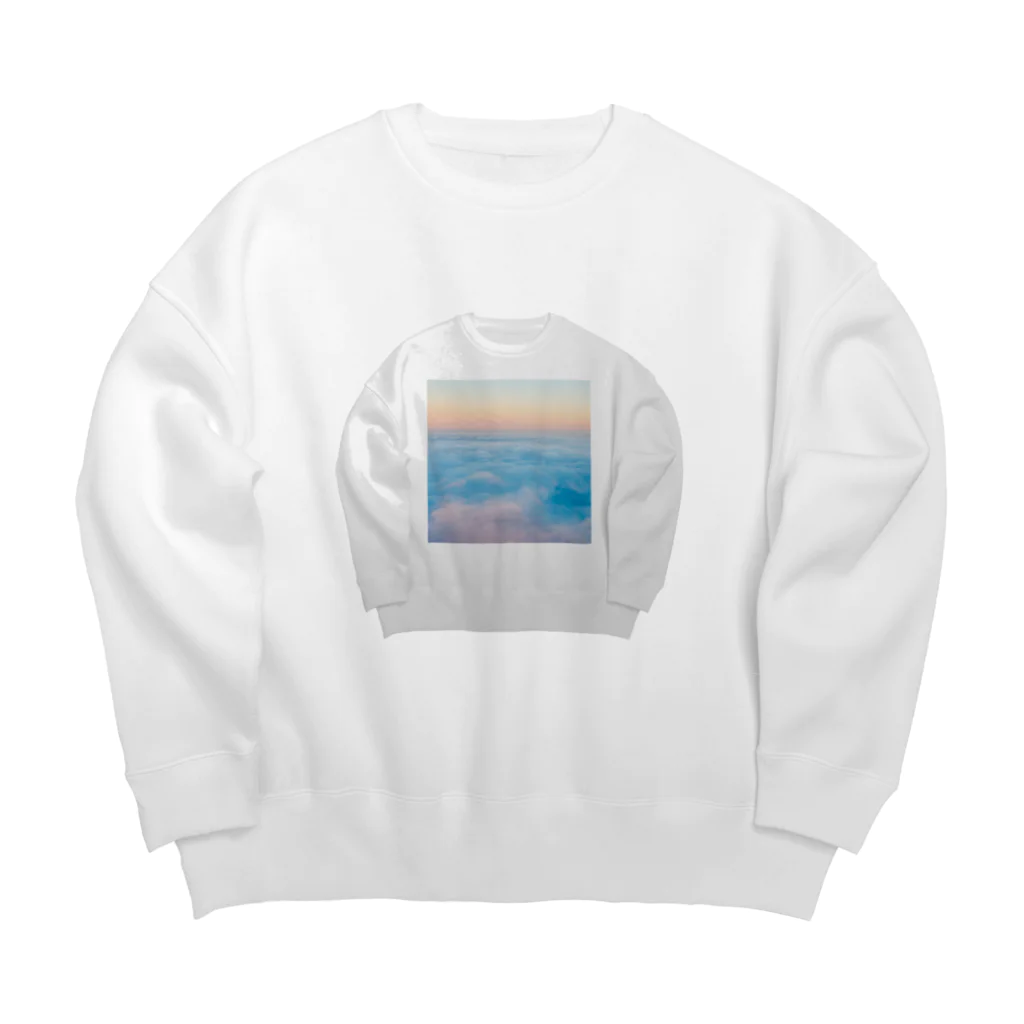 momo_emiのmomo_emi 血迷ったらこうなった Big Crew Neck Sweatshirt