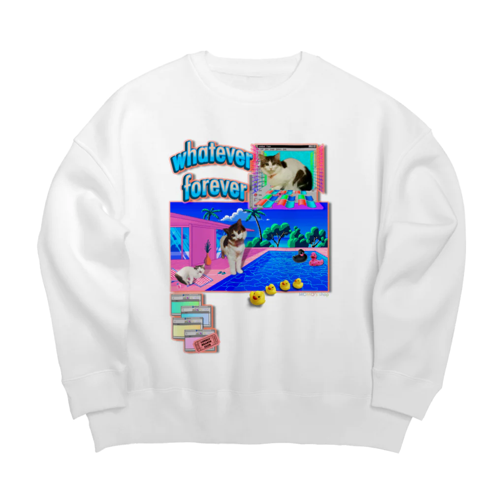 𝙈𝙊𝙈𝙊'𝙨 𝙎𝙝𝙤𝙥のYou're so cute💖-05 Big Crew Neck Sweatshirt