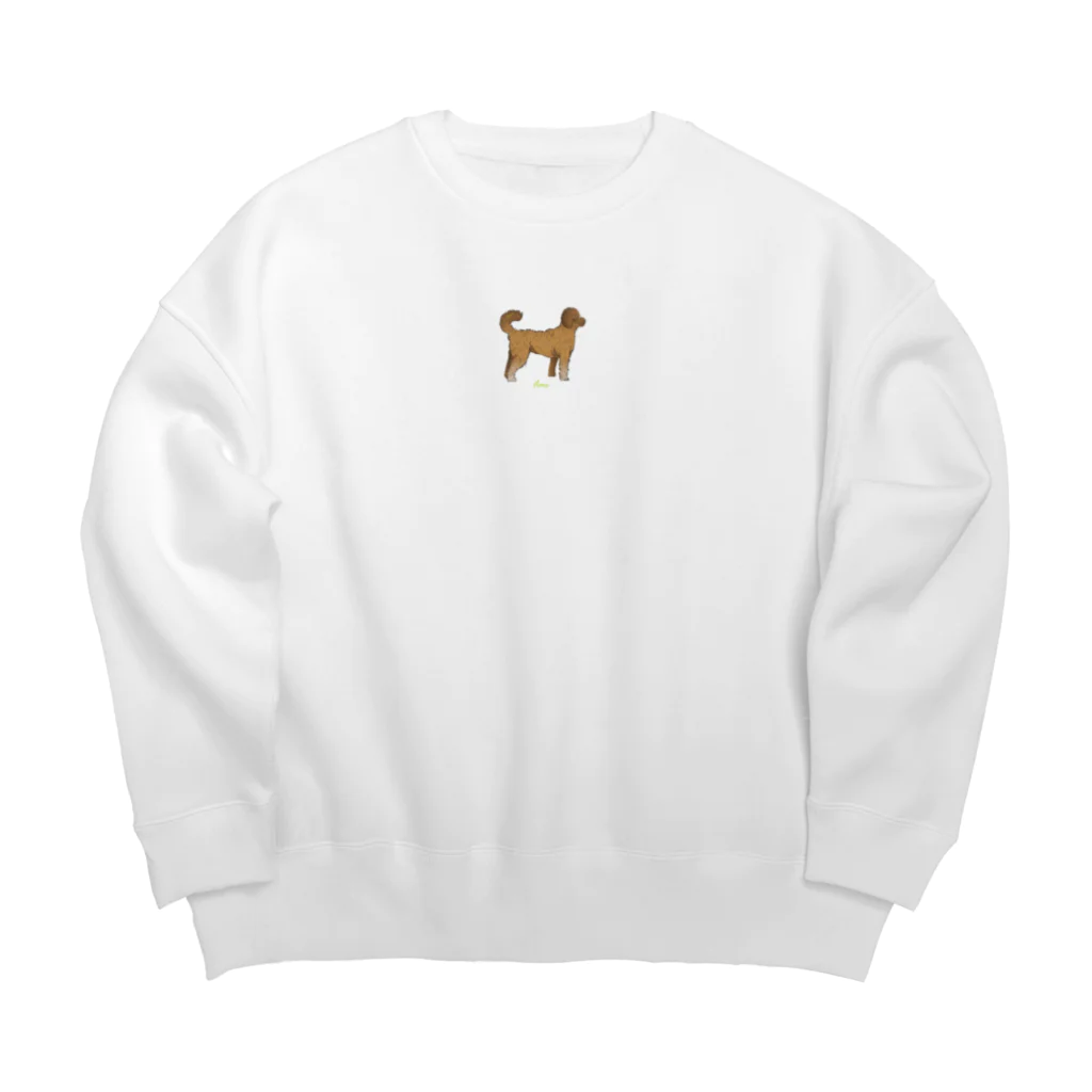 RIE りえのAmuプードル  Big Crew Neck Sweatshirt