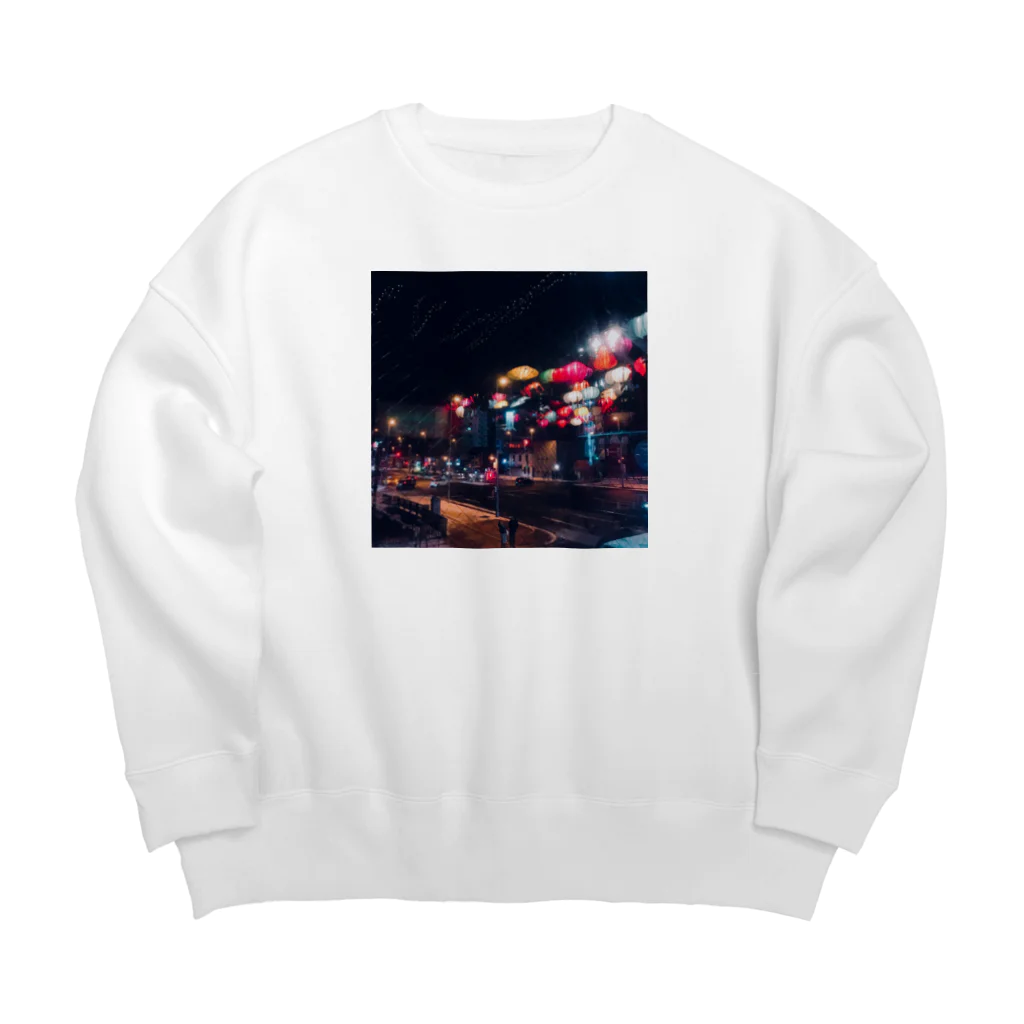 komaの天の川 Big Crew Neck Sweatshirt