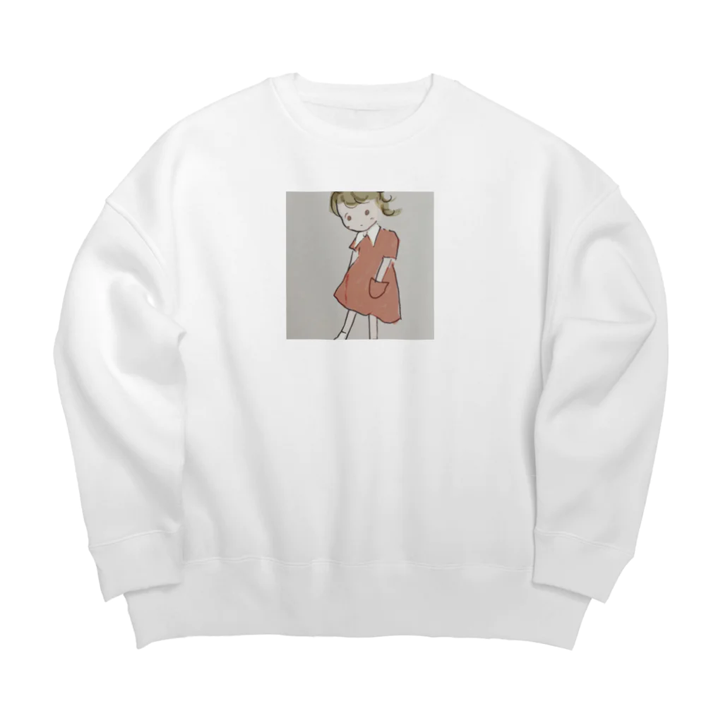 amenoasa(雨の朝)の何してるの？ Big Crew Neck Sweatshirt