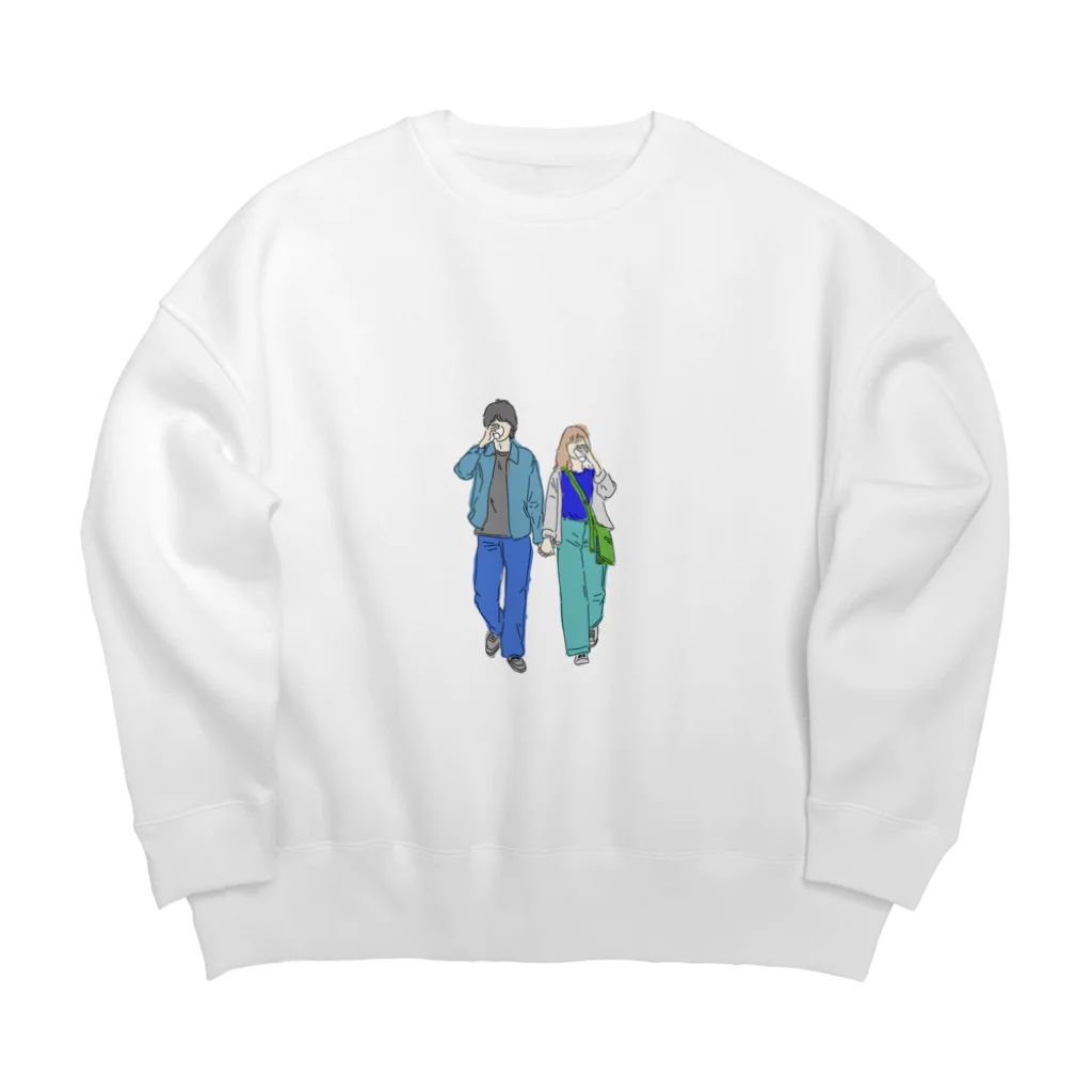 smiley boy ［スマイリーボーイ］の花束みたいなシリーズ Big Crew Neck Sweatshirt