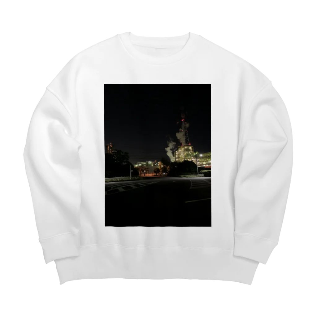 Rena c imientの夜景とStarlight Big Crew Neck Sweatshirt