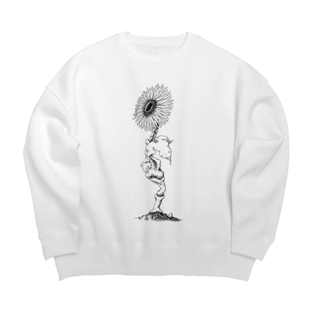 jeje0102の生存第一 Big Crew Neck Sweatshirt