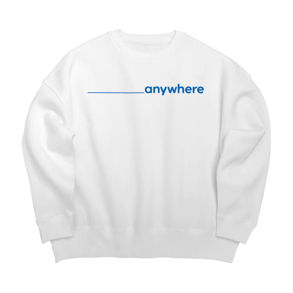 goodpatchanywhereの____anywhere ビッグシルエットスウェット