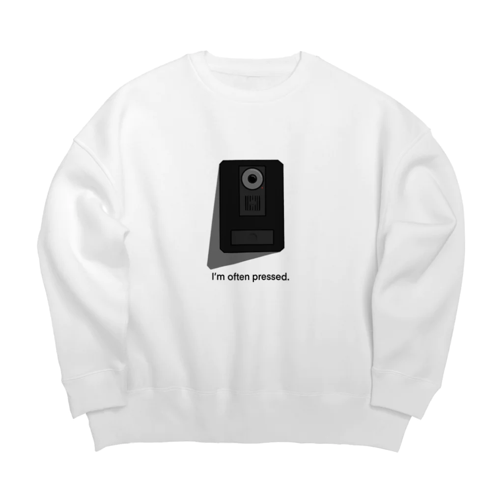 換気扇ウサギのインターホン Big Crew Neck Sweatshirt