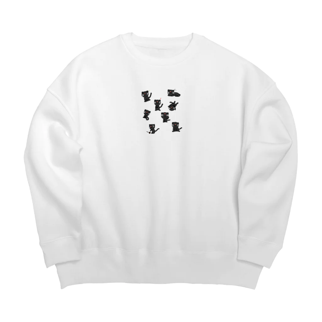 まさねぎ！のねぎまーーーーー Big Crew Neck Sweatshirt