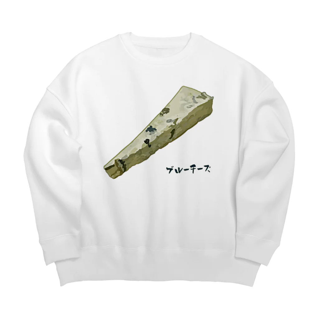 脂身通信Ｚのブルーチーズ Big Crew Neck Sweatshirt