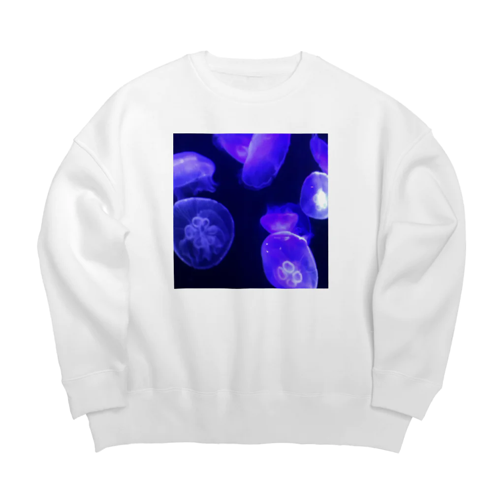 ニセモノ@酒飲みは出勤したくないのくらげ2 Big Crew Neck Sweatshirt