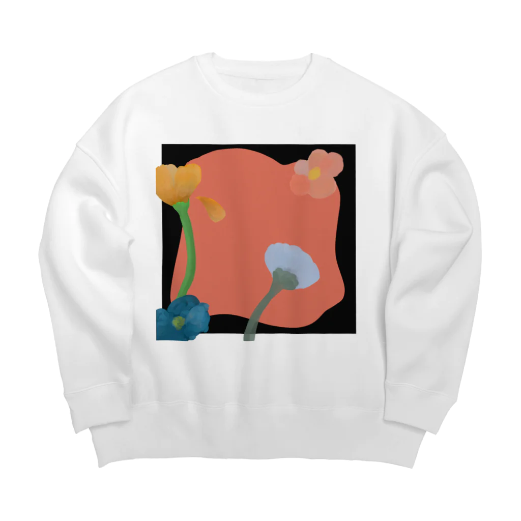 MImimiのFlower Big Crew Neck Sweatshirt