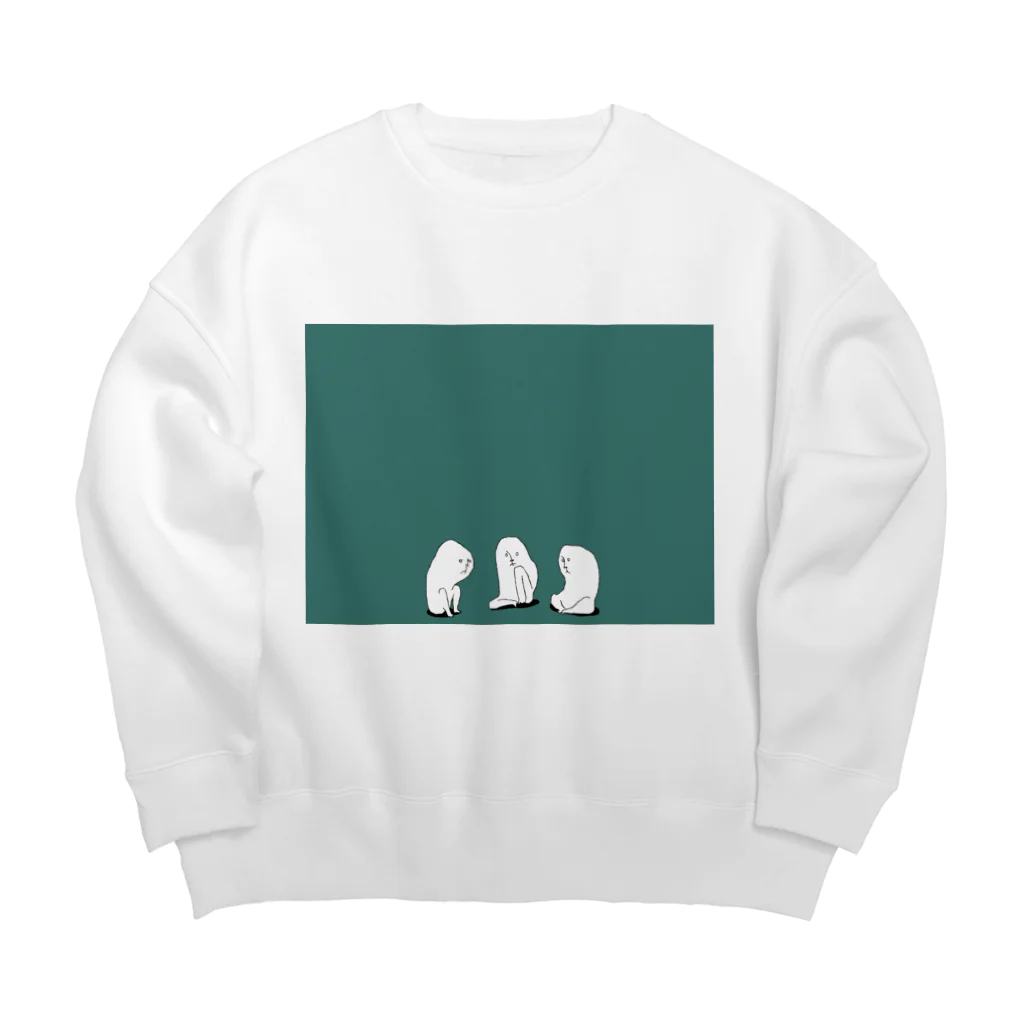 マ太郎の小一時間 Big Crew Neck Sweatshirt