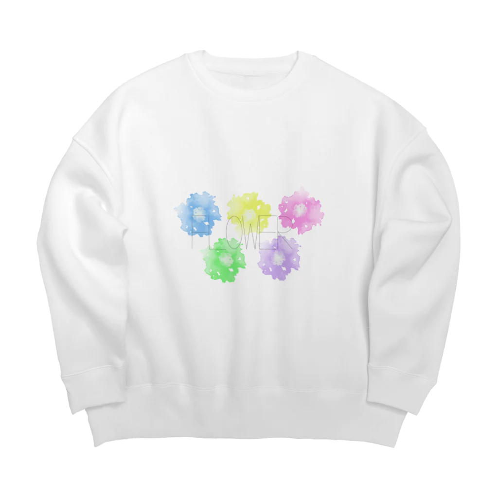 CHOCOLATEのFLOWER Big Crew Neck Sweatshirt