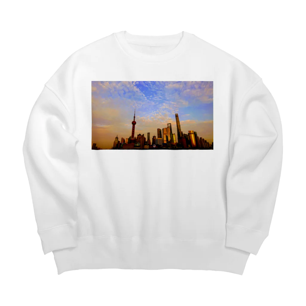 月華のShanghai Style 2019 Big Crew Neck Sweatshirt