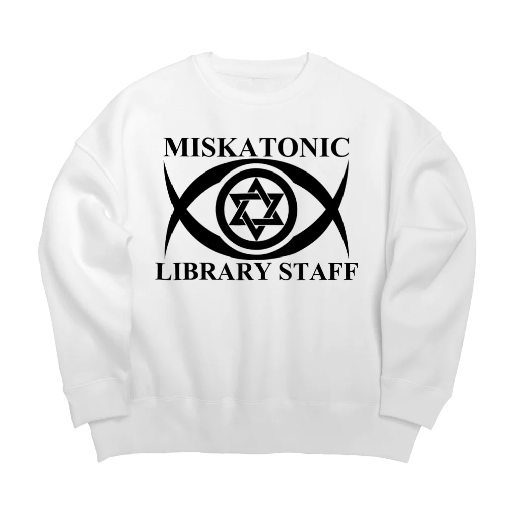 AURA_HYSTERICAのMISKATONIC LIBRARY STAFF Big Crew Neck Sweatshirt