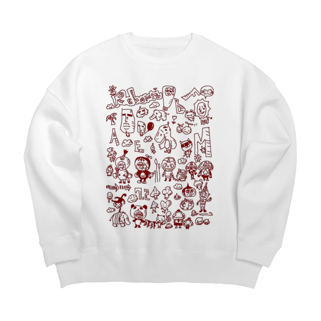 Reborn：ゴロえもんのReborn Big Crew Neck Sweatshirt