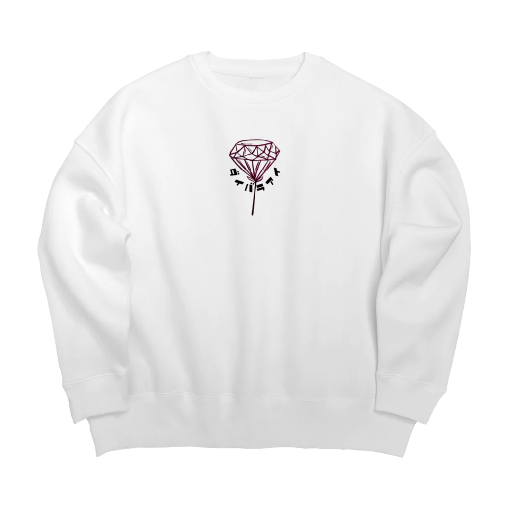 ダイバラアイのダイバラアイ Big Crew Neck Sweatshirt