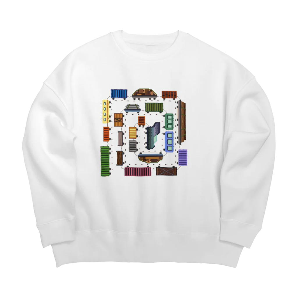 M&AのTrain2 Big Crew Neck Sweatshirt