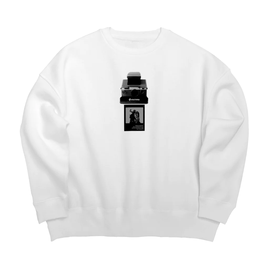 GenerousのPolaroid Big Crew Neck Sweatshirt