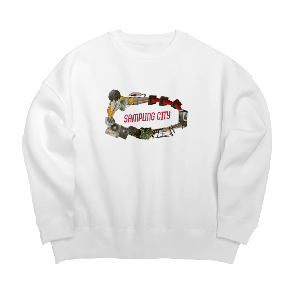 sampling cityの初めましてsampling cityです。 Tシャツ  Big Crew Neck Sweatshirt