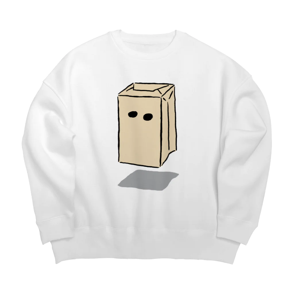 MAUMEEのフルフェイス紙袋 Big Crew Neck Sweatshirt