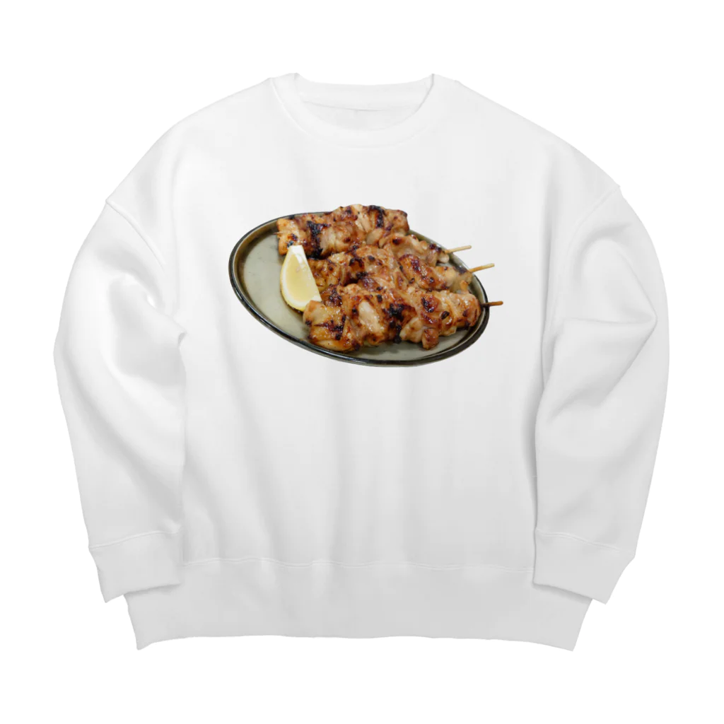 BRZの焼き鳥 Big Crew Neck Sweatshirt