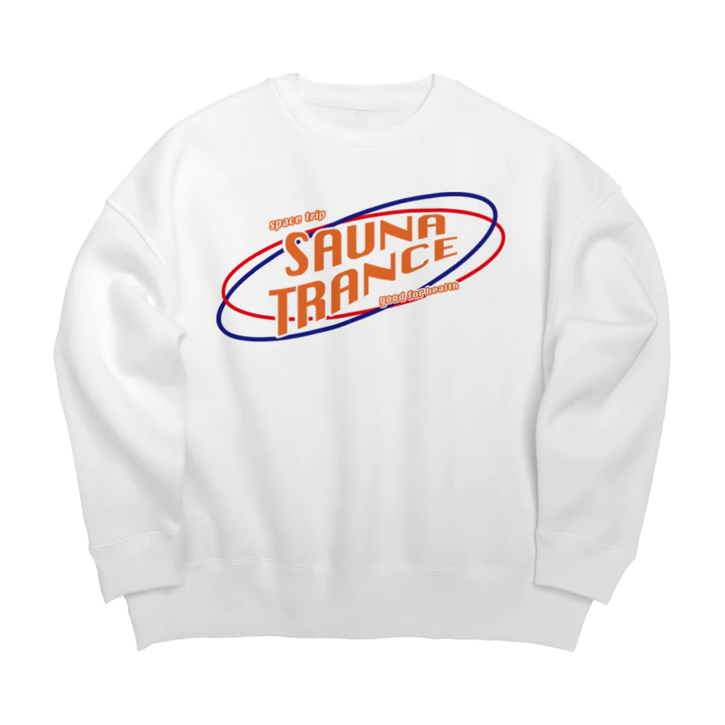  HUMAN ERRORのSAUNA TRANCE　#2 Big Crew Neck Sweatshirt