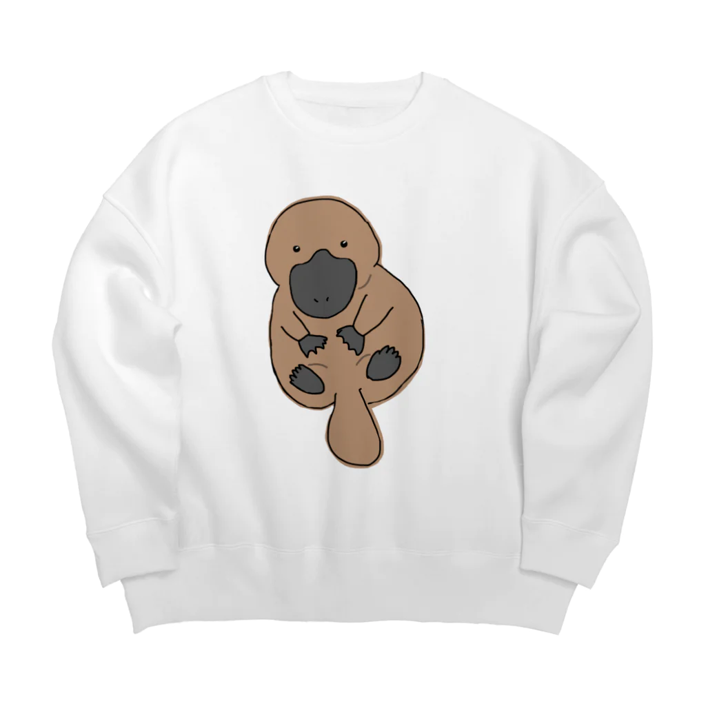 shiba.shopのかものはしビッグ Big Crew Neck Sweatshirt