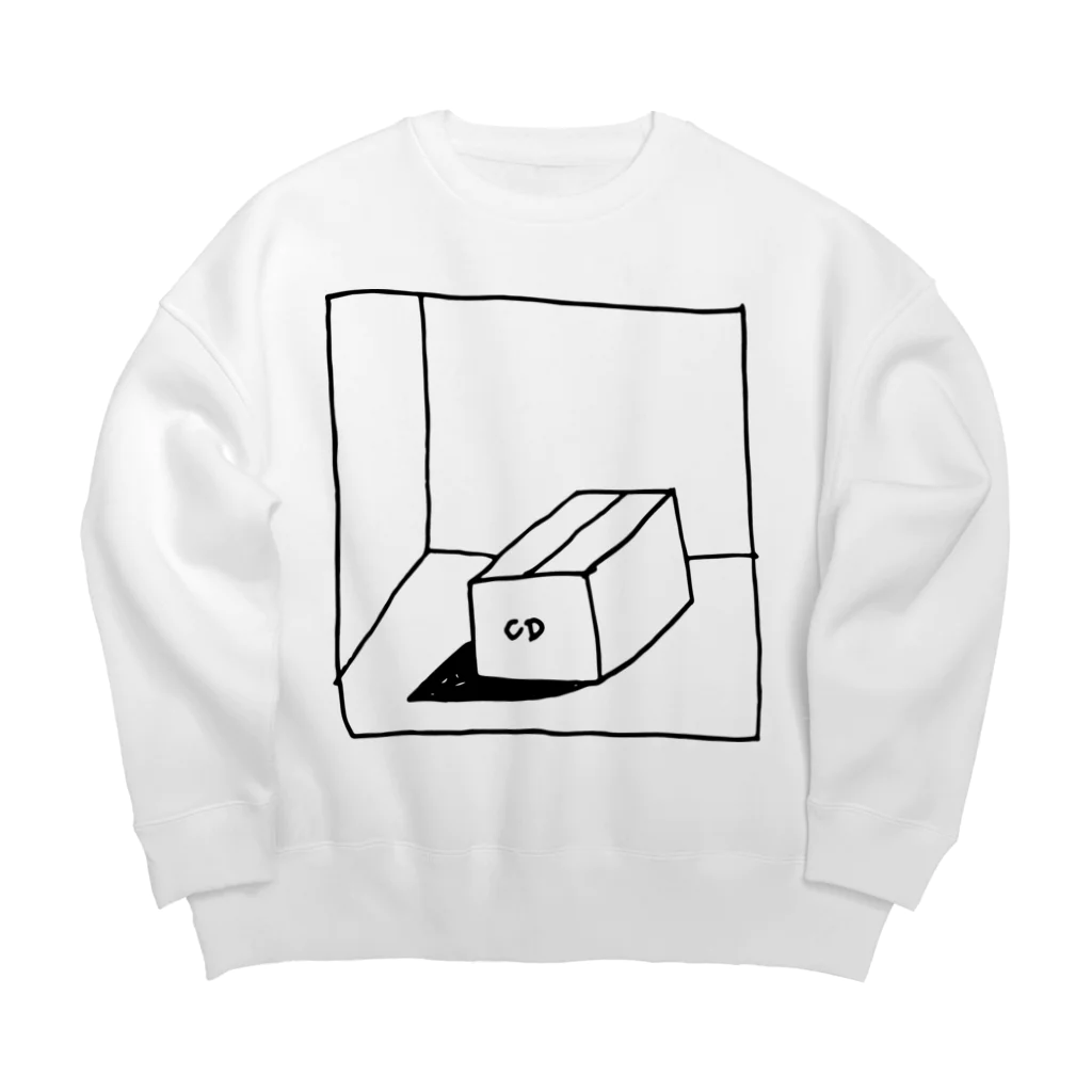 カラフルライフのCD box Big Crew Neck Sweatshirt