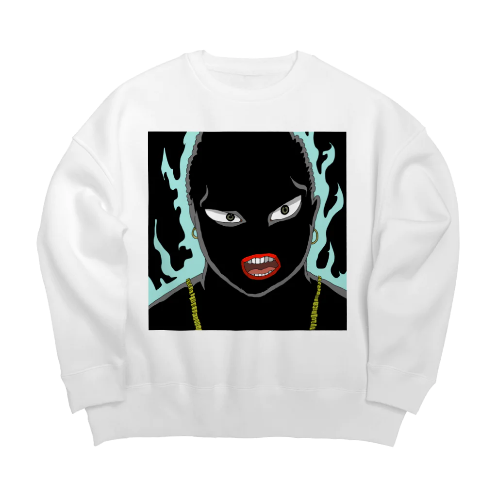 株式会社スガノワークスのnigga boy Big Crew Neck Sweatshirt