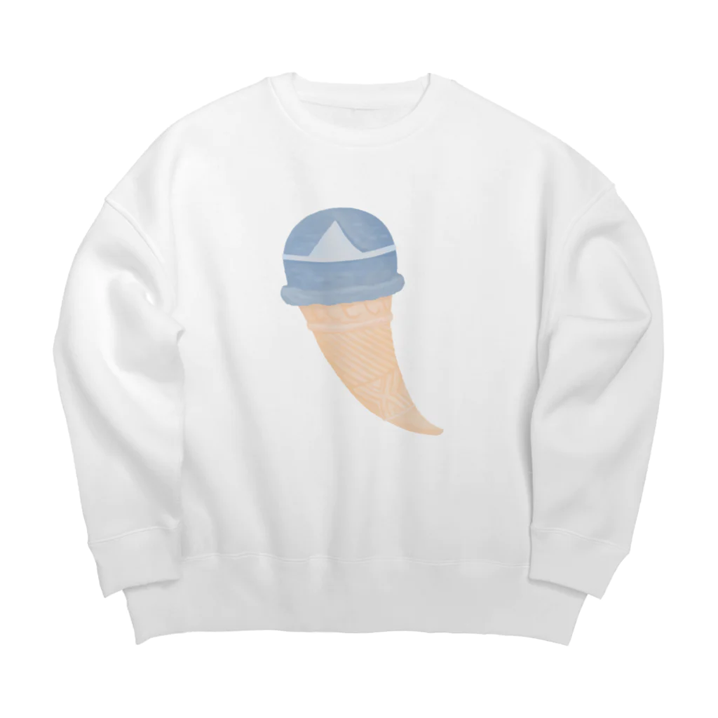 十分に広い店のアイスの霊 Big Crew Neck Sweatshirt