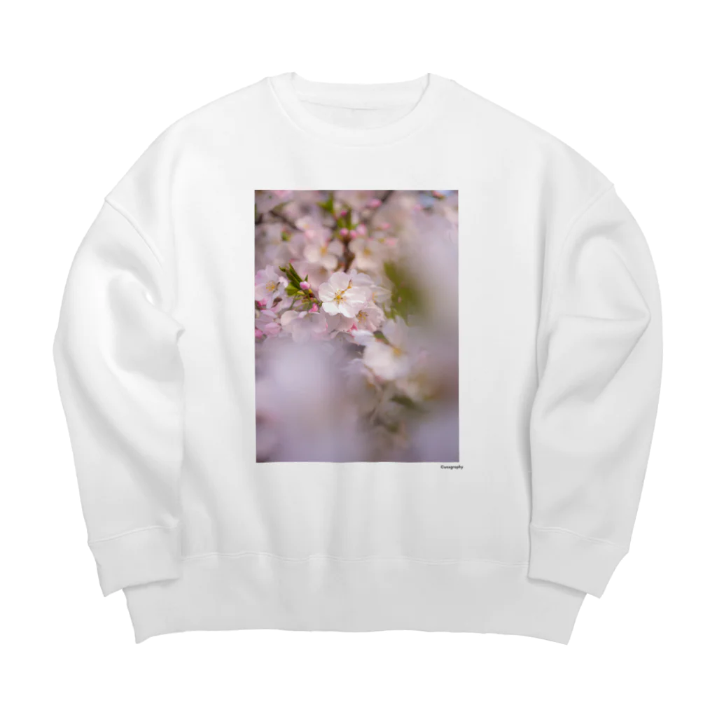 unxgraphyのSAKURA 2 Big Crew Neck Sweatshirt