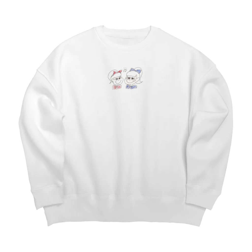 　m202106tのsister Big Crew Neck Sweatshirt