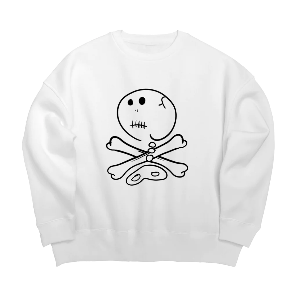 ナチュラルBONEキラーズのOTOBOKE　ほね太 Big Crew Neck Sweatshirt