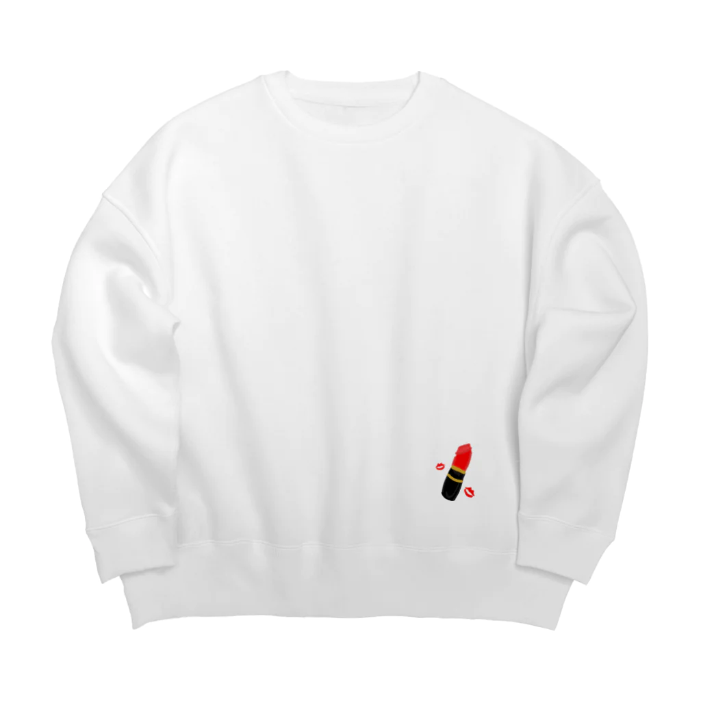 めだまやきのりいぷ Big Crew Neck Sweatshirt