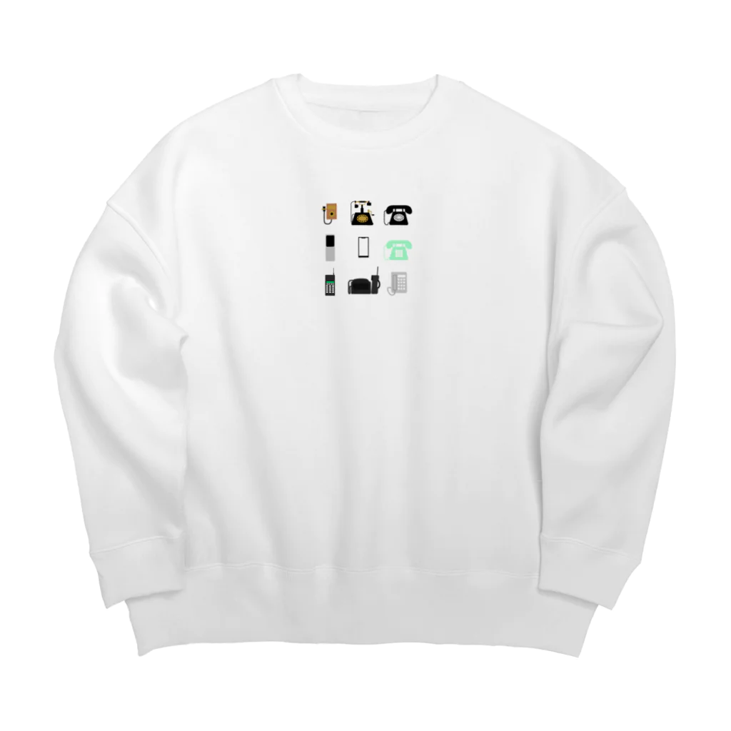 Daikichi Sugawaのホビースペースの電話の歴史 Big Crew Neck Sweatshirt